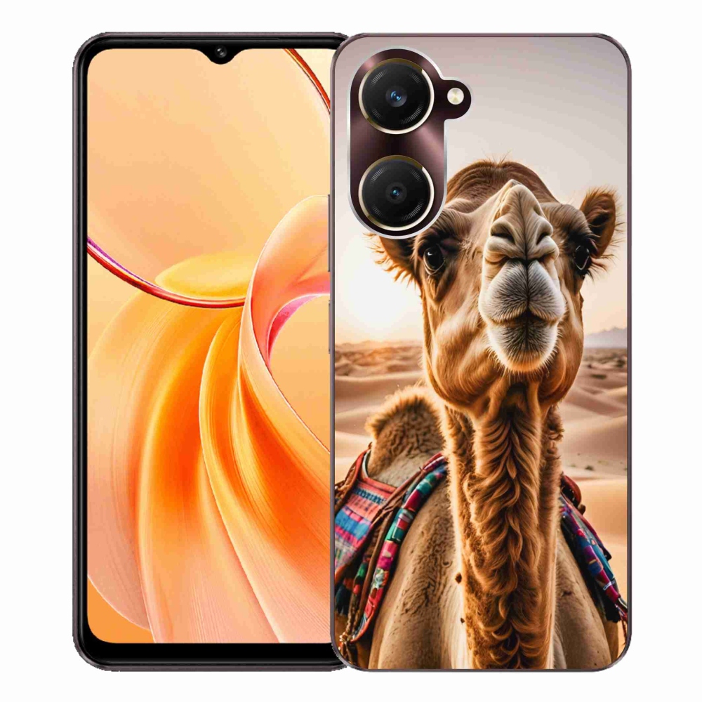 Gélový kryt mmCase na Vivo Y28s 5G - ťava