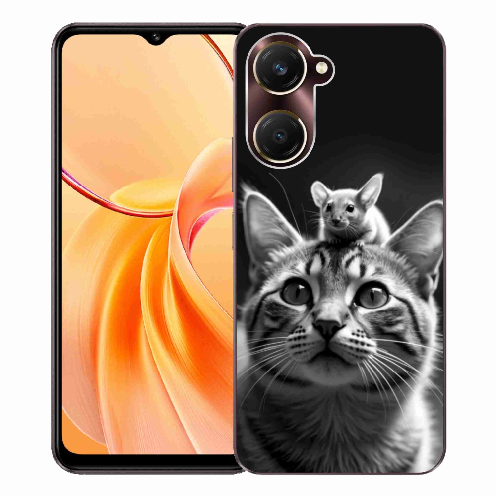 Gélový kryt mmCase na Vivo Y28s 5G - zvieracie priateľstvo 2
