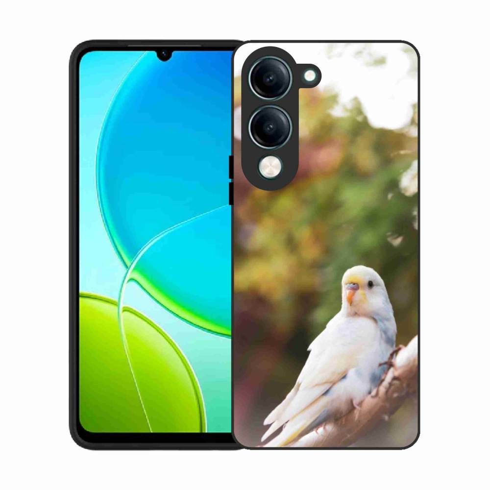 Gélový kryt mmCase na Vivo Y29S 5G - andulka biela