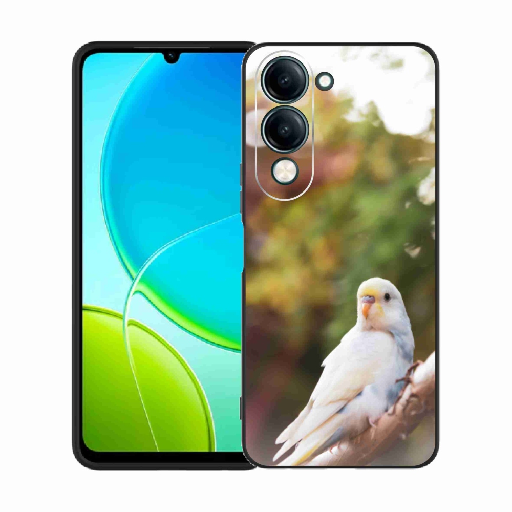 Gélový kryt mmCase na Vivo Y29S 5G - andulka biela
