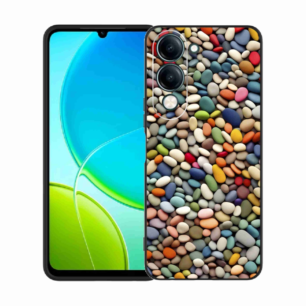 Gélový kryt mmCase na Vivo Y29S 5G - farebné kamienky 2