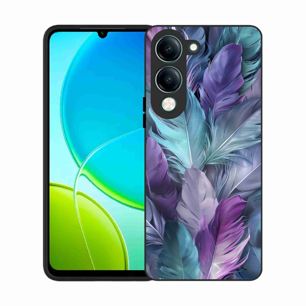 Gélový kryt mmCase na Vivo Y29S 5G - farebné perie 2