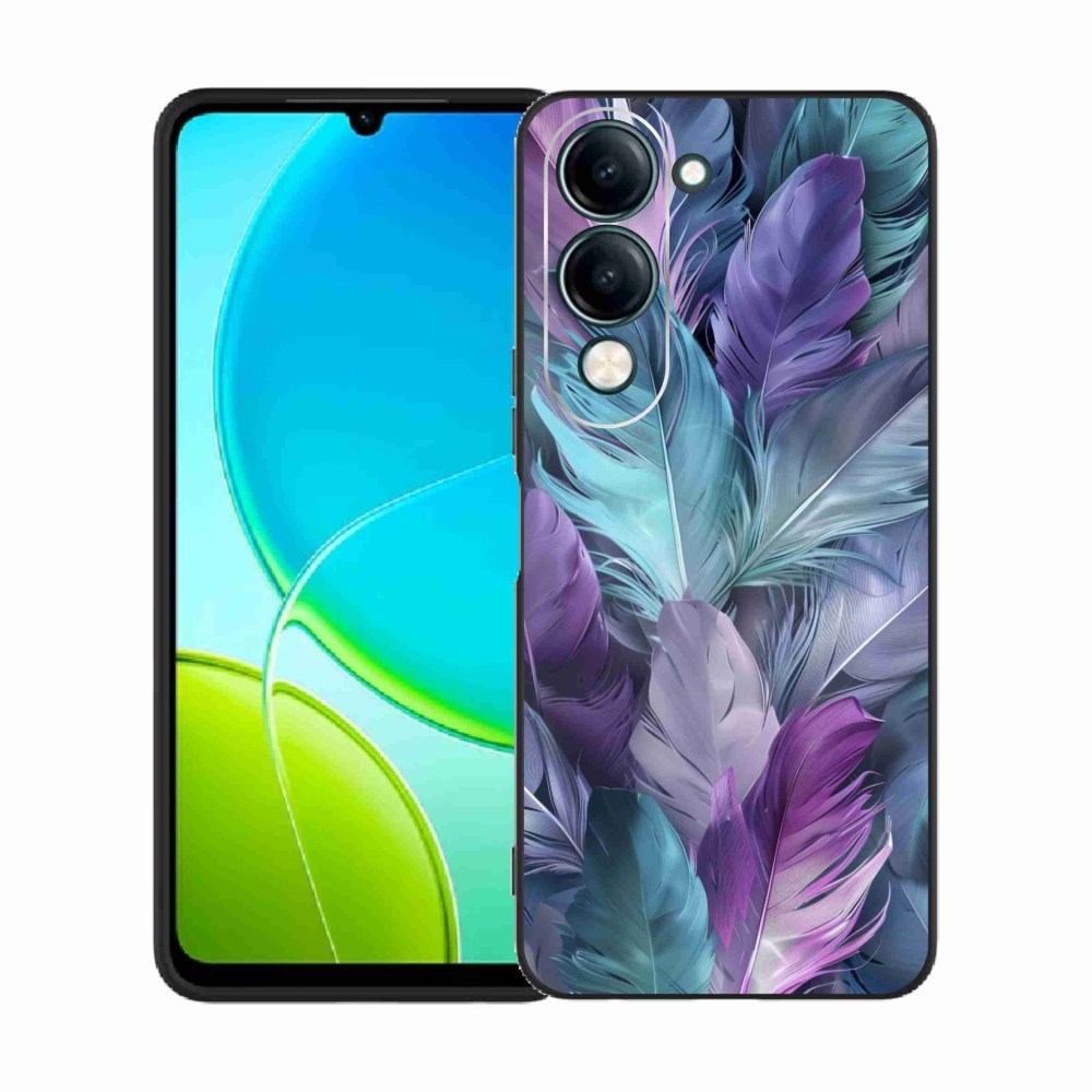 Gélový kryt mmCase na Vivo Y29S 5G - farebné perie 2