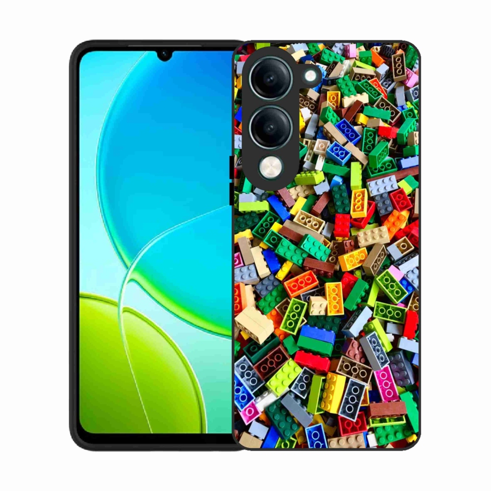 Gélový kryt mmCase na Vivo Y29S 5G - farebné stavebné kocky