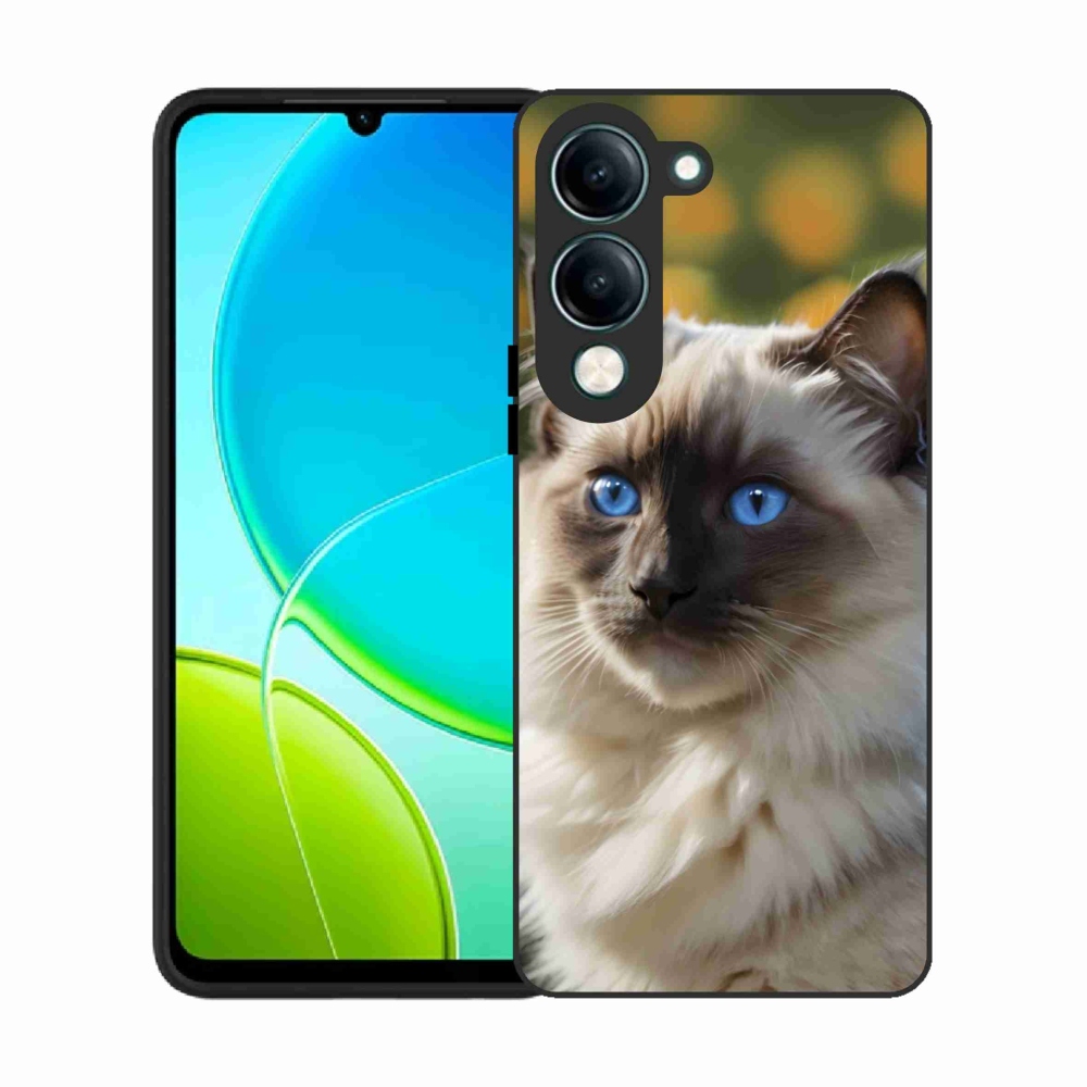 Gélový kryt mmCase na Vivo Y29S 5G - biely ragdoll