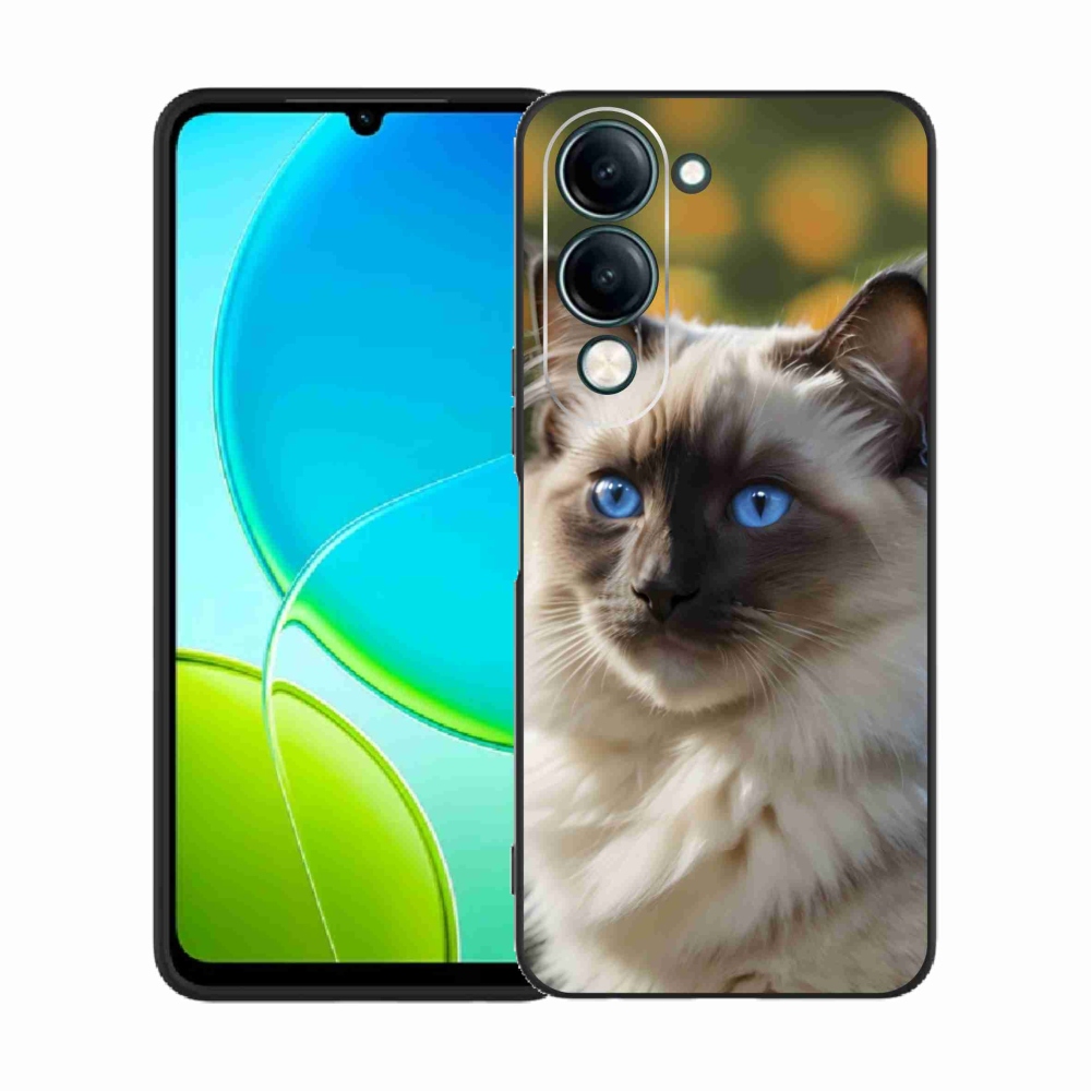 Gélový kryt mmCase na Vivo Y29S 5G - biely ragdoll
