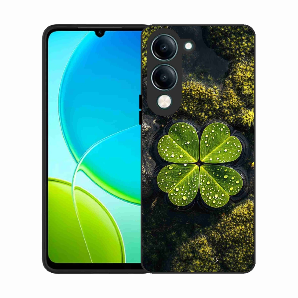 Gélový kryt mmCase na Vivo Y29S 5G - štvorlístok