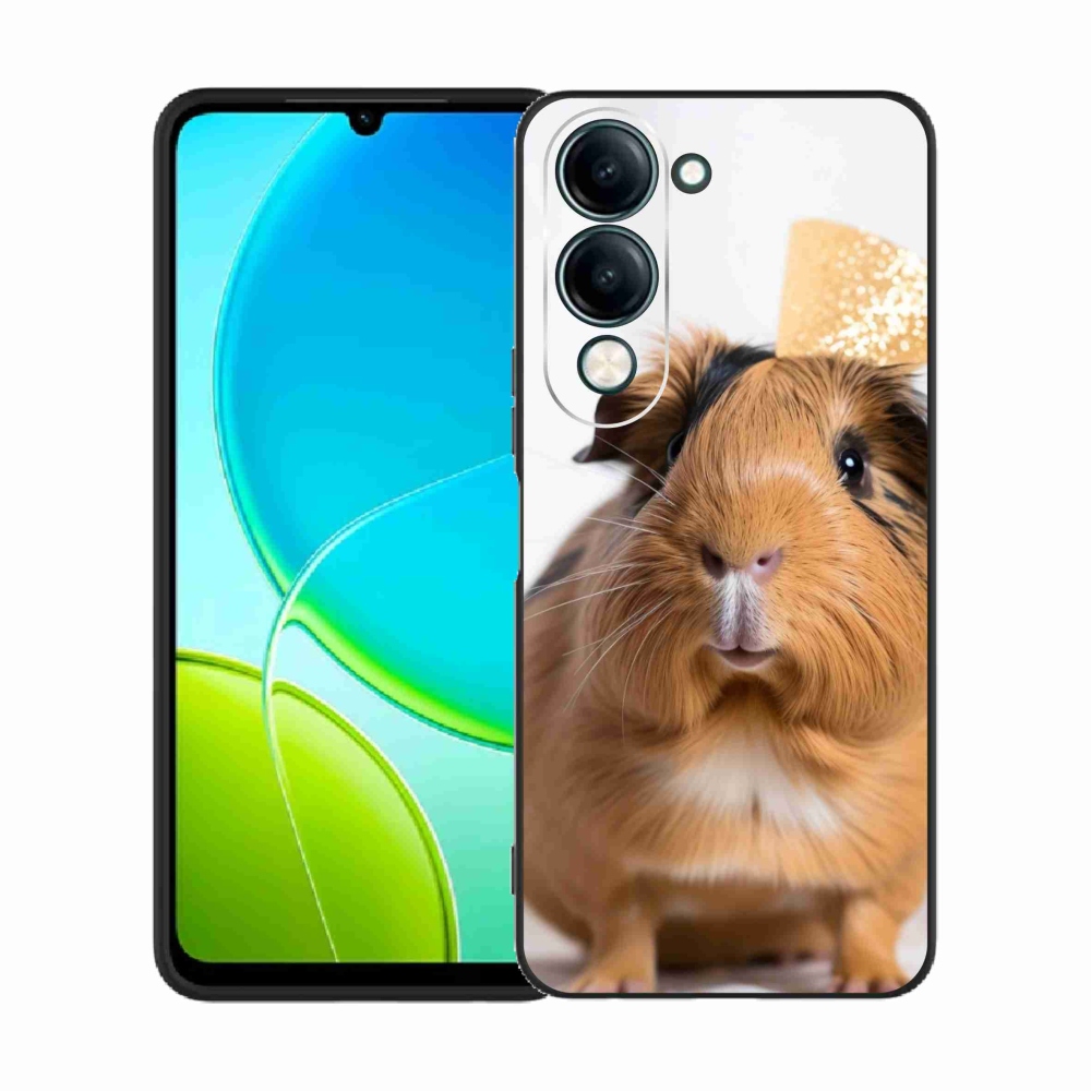 Gélový kryt mmCase na Vivo Y29S 5G - hnedé morča