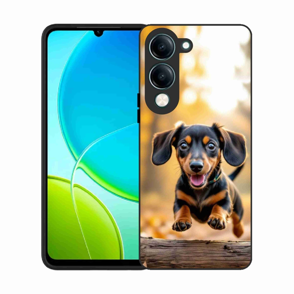 Gélový kryt mmCase na Vivo Y29S 5G - jazvečík 2