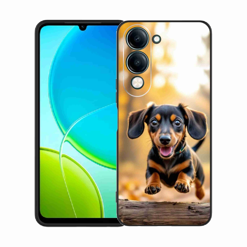 Gélový kryt mmCase na Vivo Y29S 5G - jazvečík 2