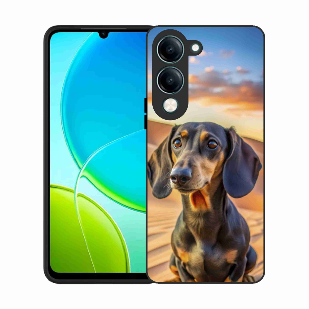 Gélový kryt mmCase na Vivo Y29S 5G - jazvečík 3