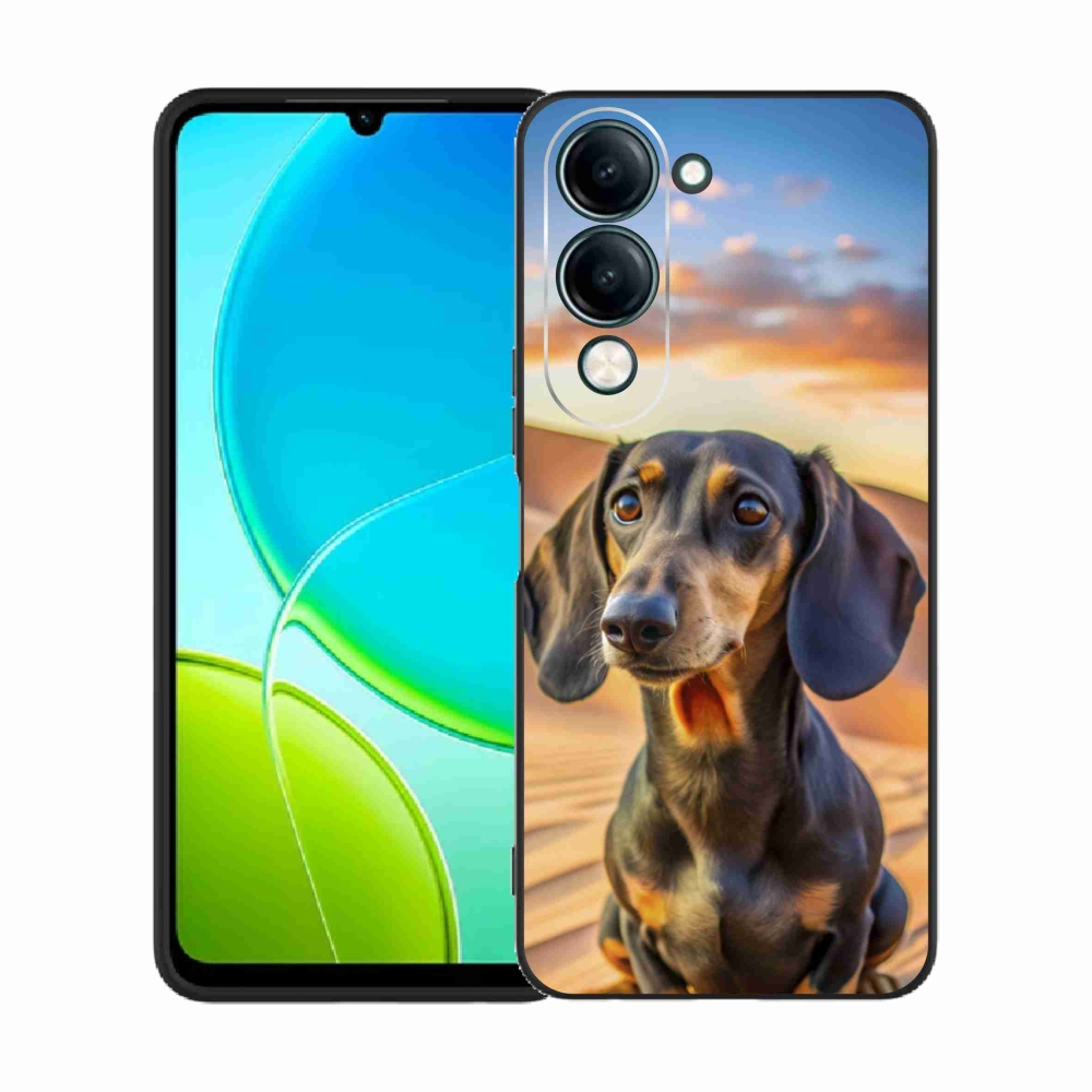 Gélový kryt mmCase na Vivo Y29S 5G - jazvečík 3
