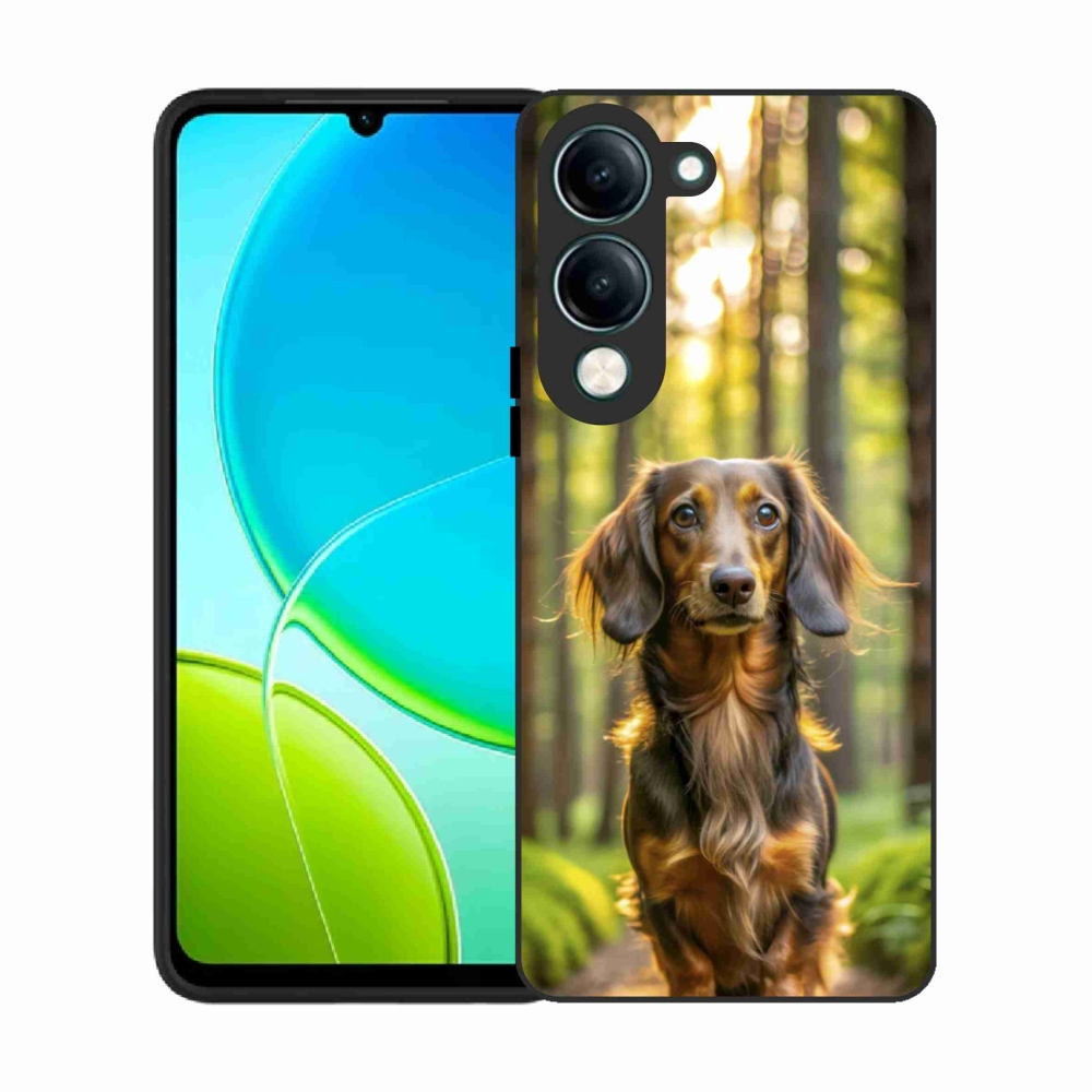 Gélový kryt mmCase na Vivo Y29S 5G - jazvečík 4