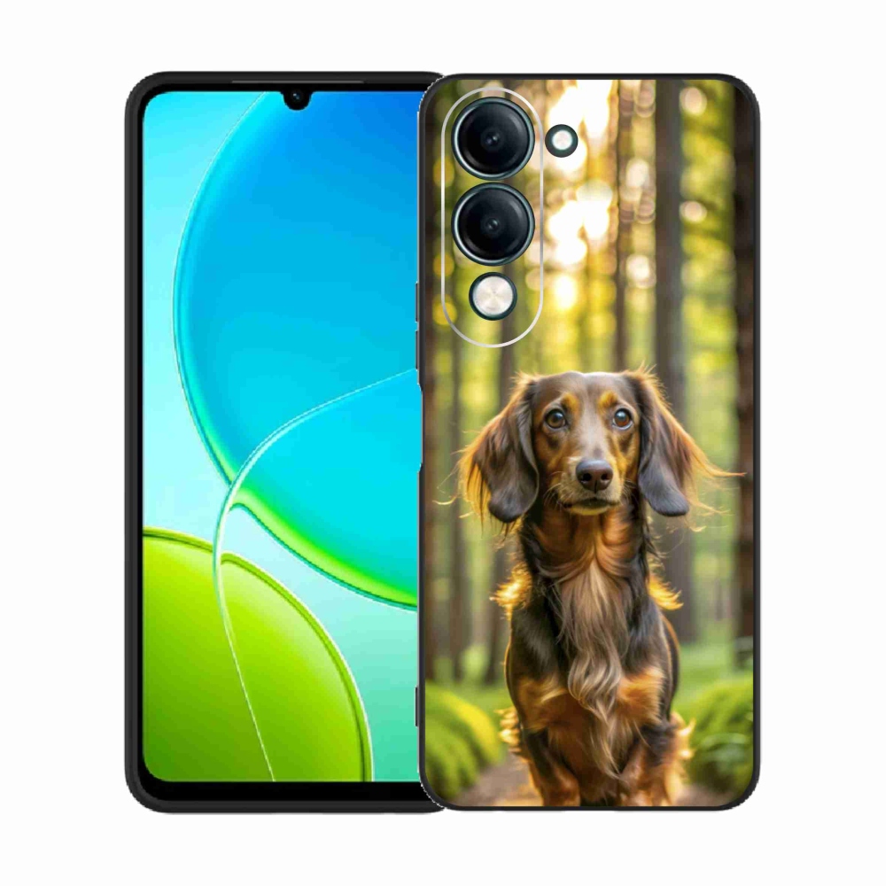 Gélový kryt mmCase na Vivo Y29S 5G - jazvečík 4