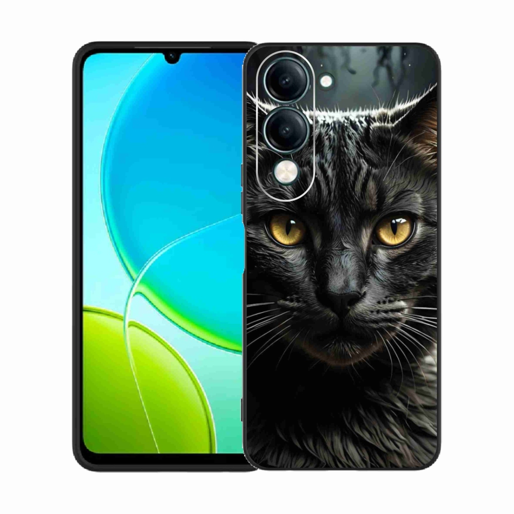 Gélový kryt mmCase na Vivo Y29S 5G - mačacie pohľad 3