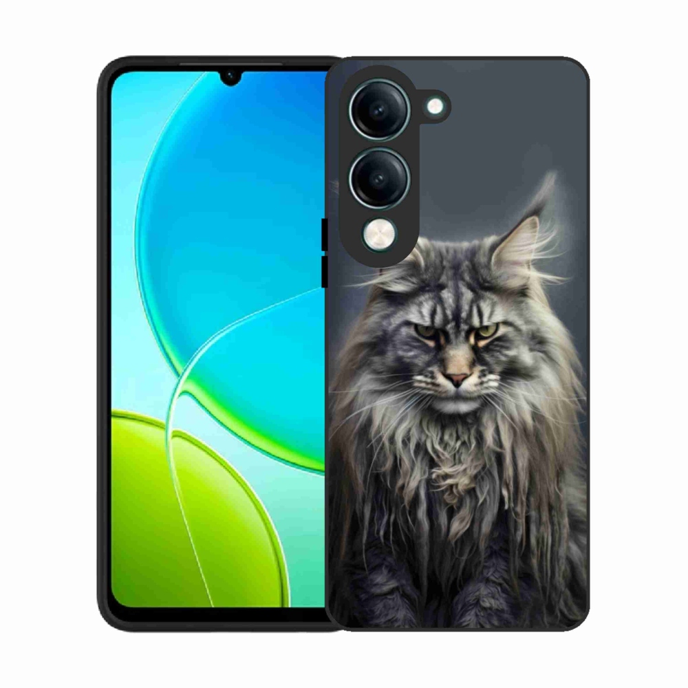 Gélový kryt mmCase na Vivo Y29S 5G - mačacie pohľad 4