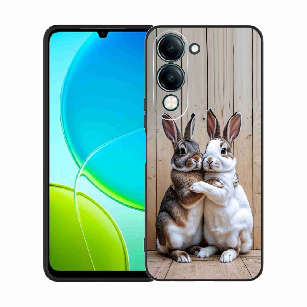 Gélový kryt mmCase na Vivo Y29S 5G - králičie pár