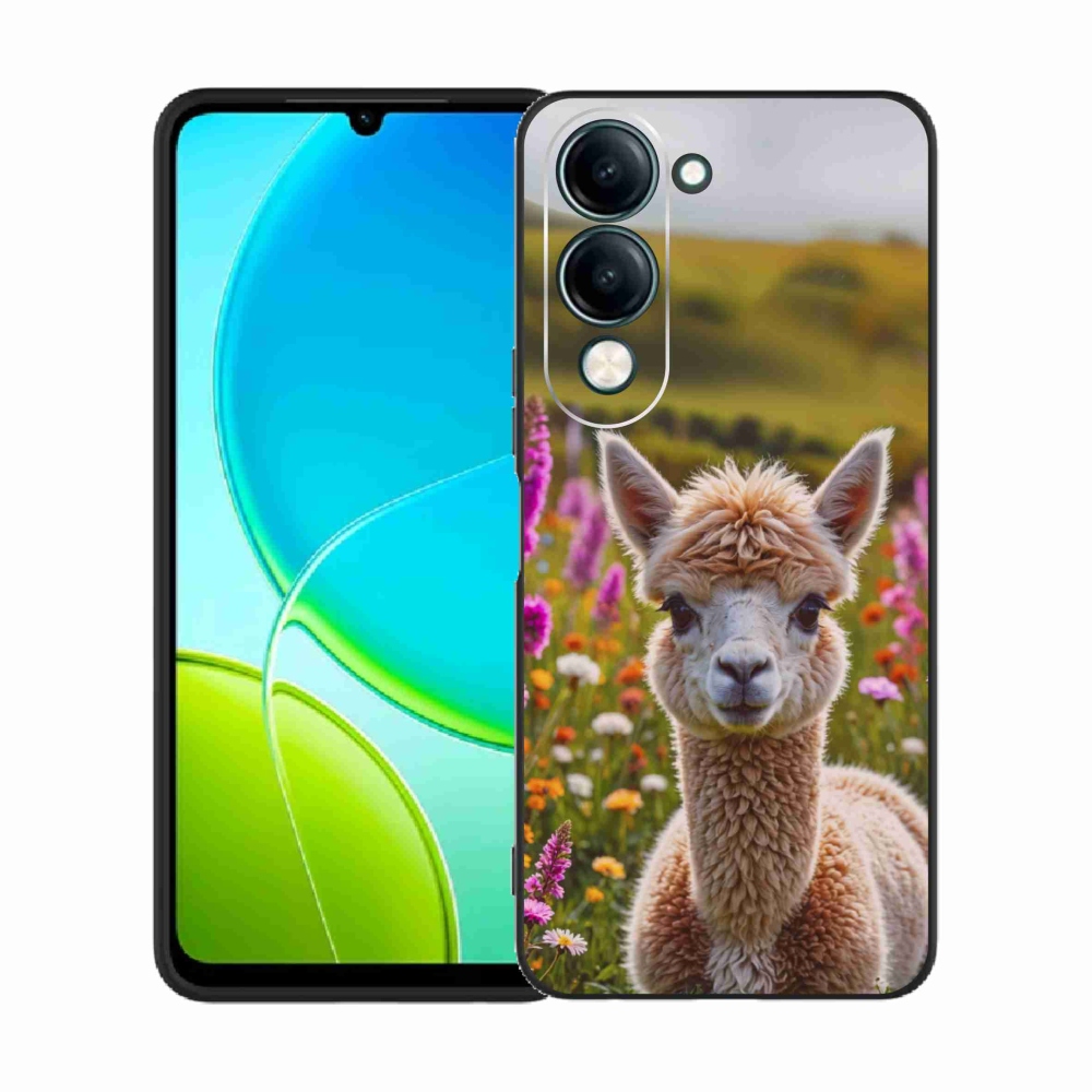 Gélový kryt mmCase na Vivo Y29S 5G - lama na lúke