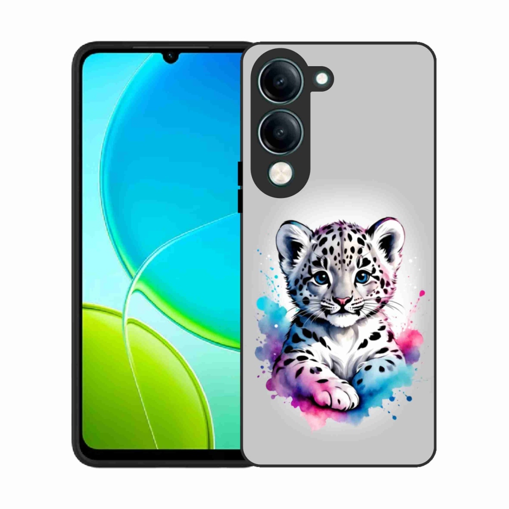 Gélový kryt mmCase na Vivo Y29S 5G - leopardej mláďa