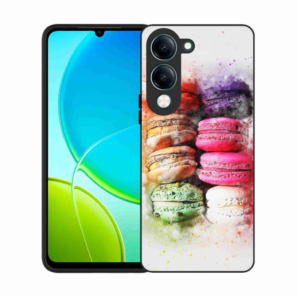 Gélový kryt mmCase na Vivo Y29S 5G - makrónky