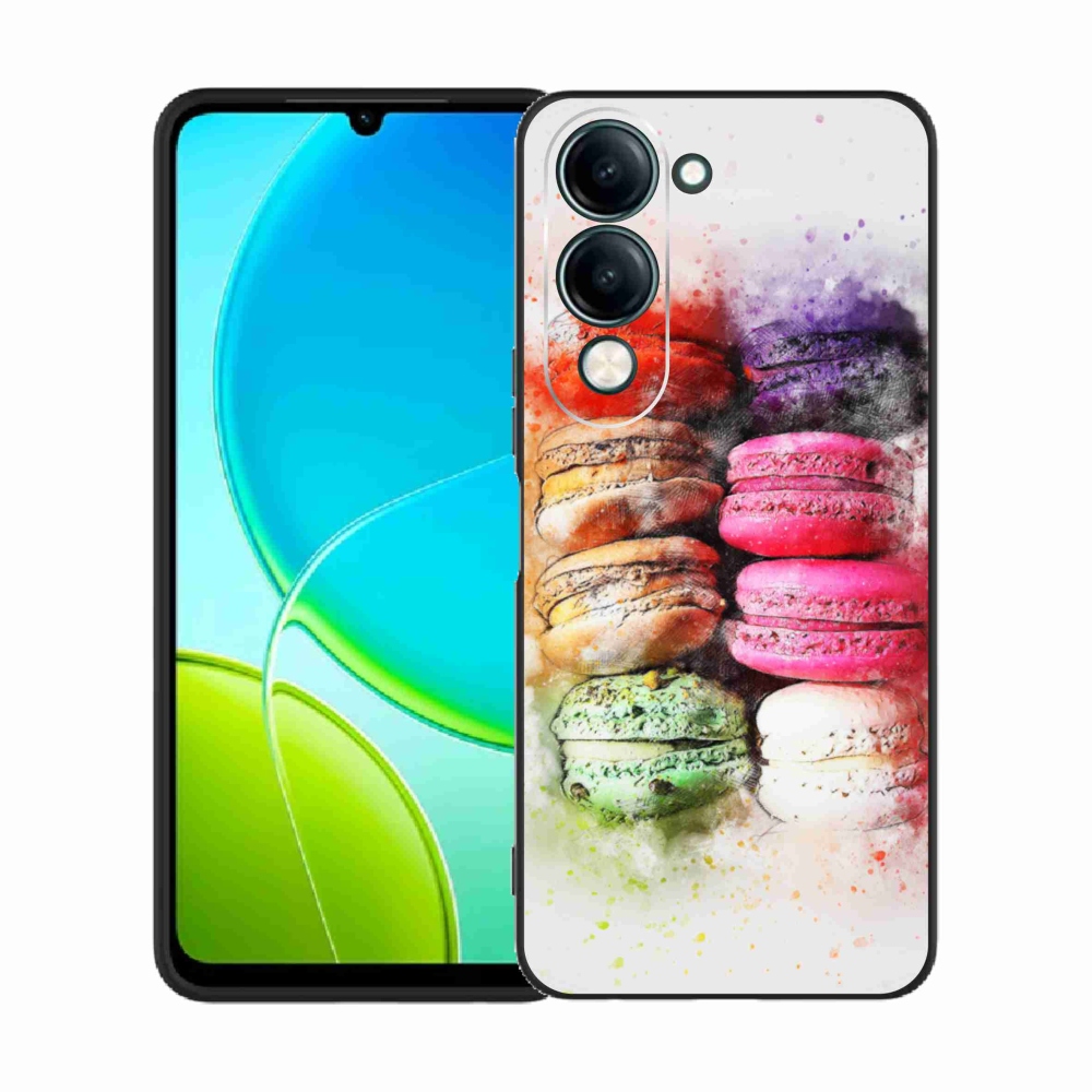 Gélový kryt mmCase na Vivo Y29S 5G - makrónky
