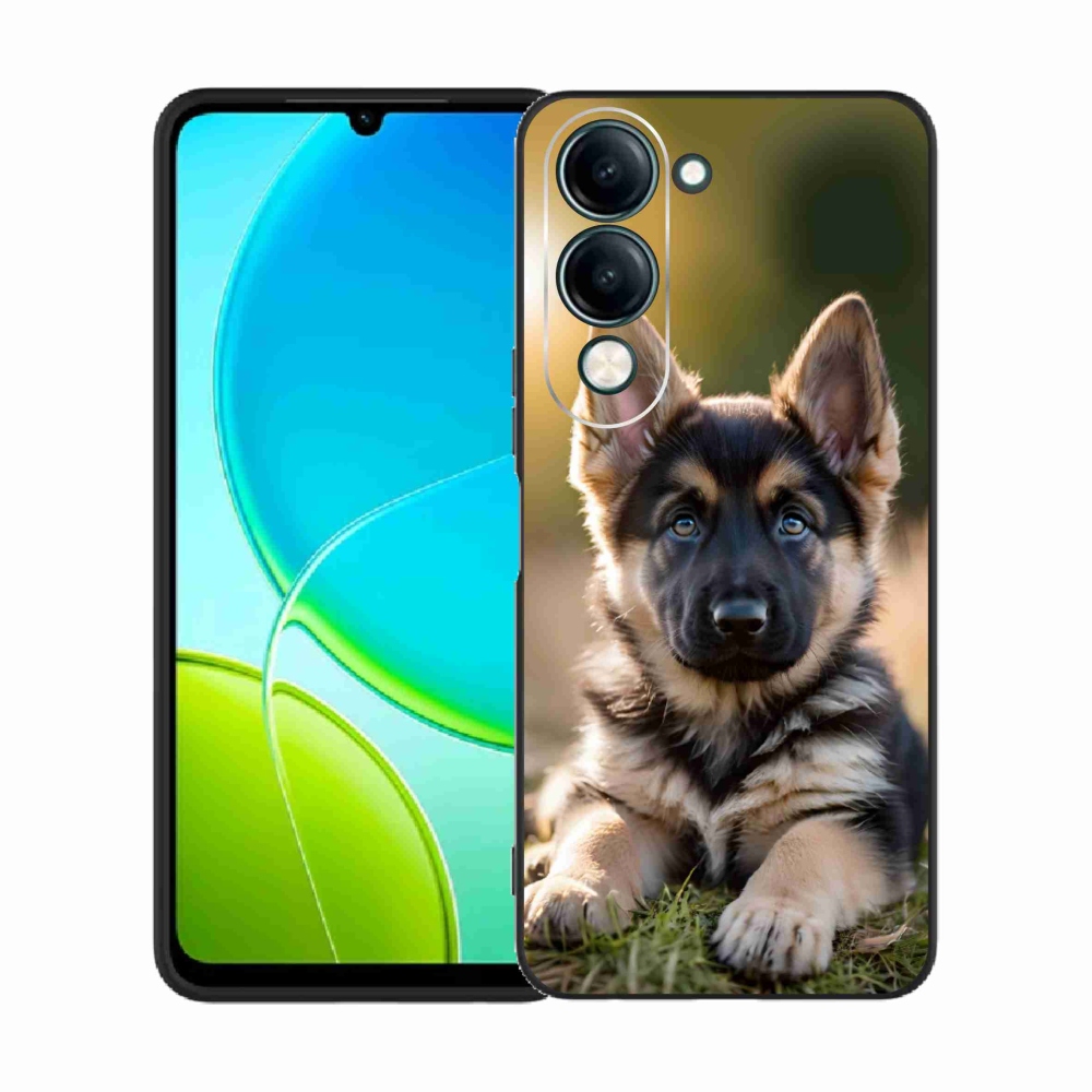 Gélový kryt mmCase na Vivo Y29S 5G - nemecký ovčiak v prírode