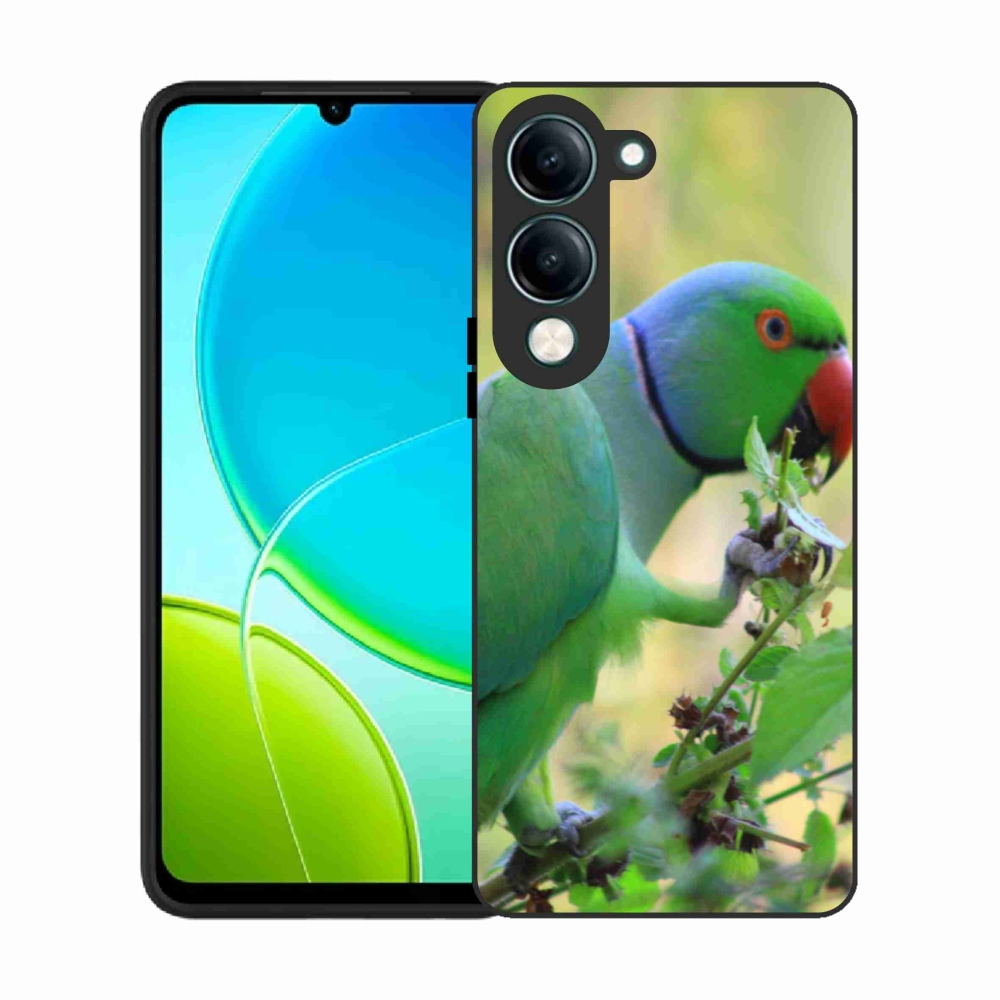 Gélový kryt mmCase na Vivo Y29S 5G - papagáj Alexandr