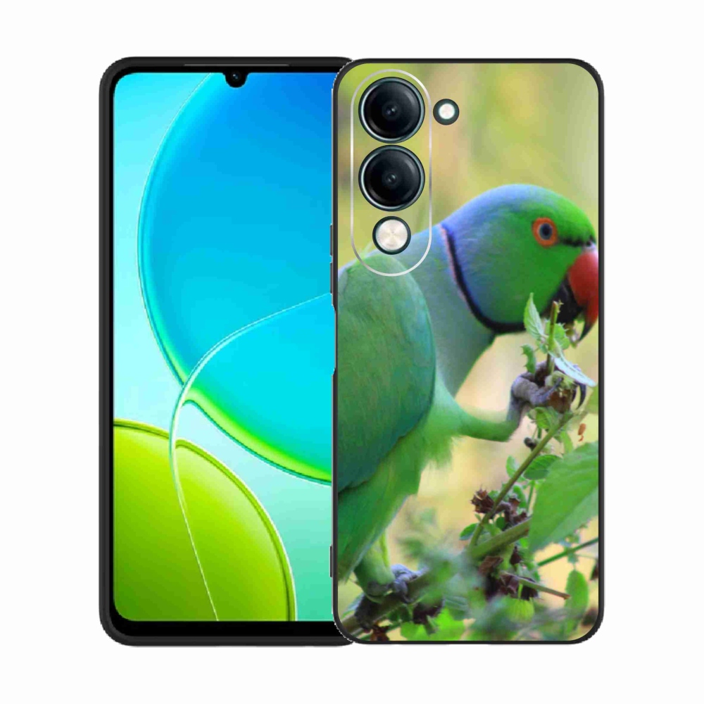 Gélový kryt mmCase na Vivo Y29S 5G - papagáj Alexandr