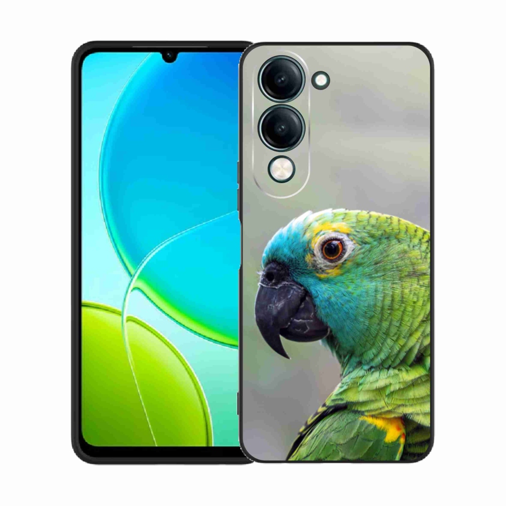 Gélový kryt mmCase na Vivo Y29S 5G - papagáj amazoňan