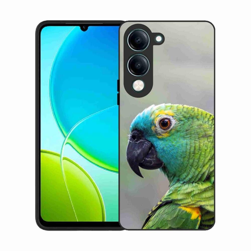 Gélový kryt mmCase na Vivo Y29S 5G - papagáj amazoňan