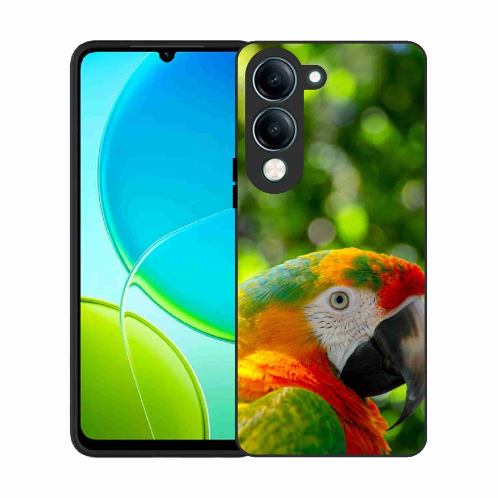 Gélový kryt mmCase na Vivo Y29S 5G - papagáj ara 3