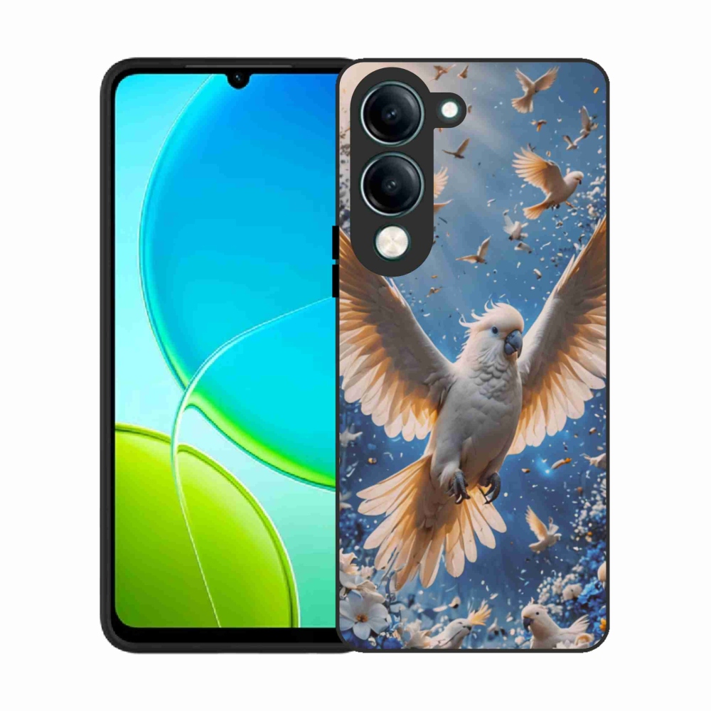 Gélový kryt mmCase na Vivo Y29S 5G - papagáj kakadu