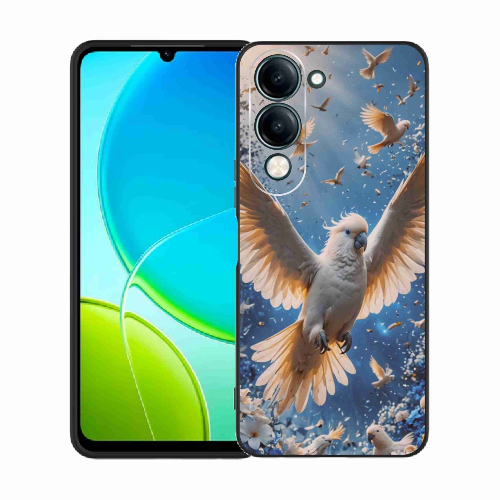 Gélový kryt mmCase na Vivo Y29S 5G - papagáj kakadu
