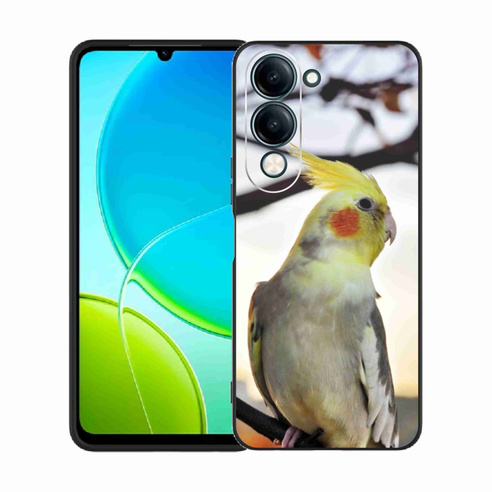 Gélový kryt mmCase na Vivo Y29S 5G - papagáj korela