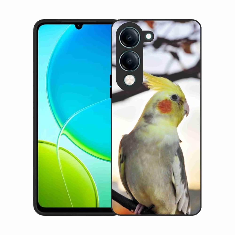 Gélový kryt mmCase na Vivo Y29S 5G - papagáj korela