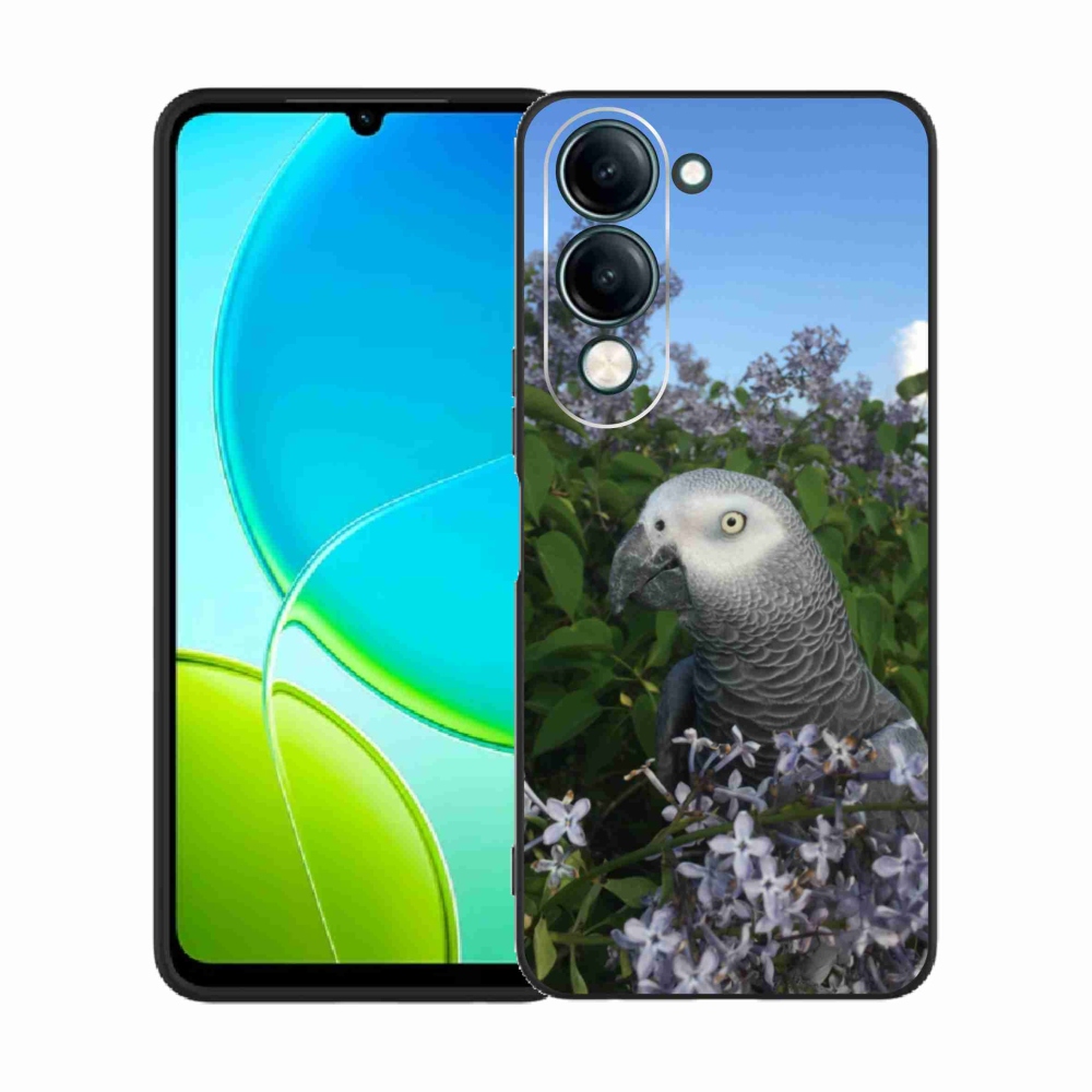 Gélový kryt mmCase na Vivo Y29S 5G - papagáj žako