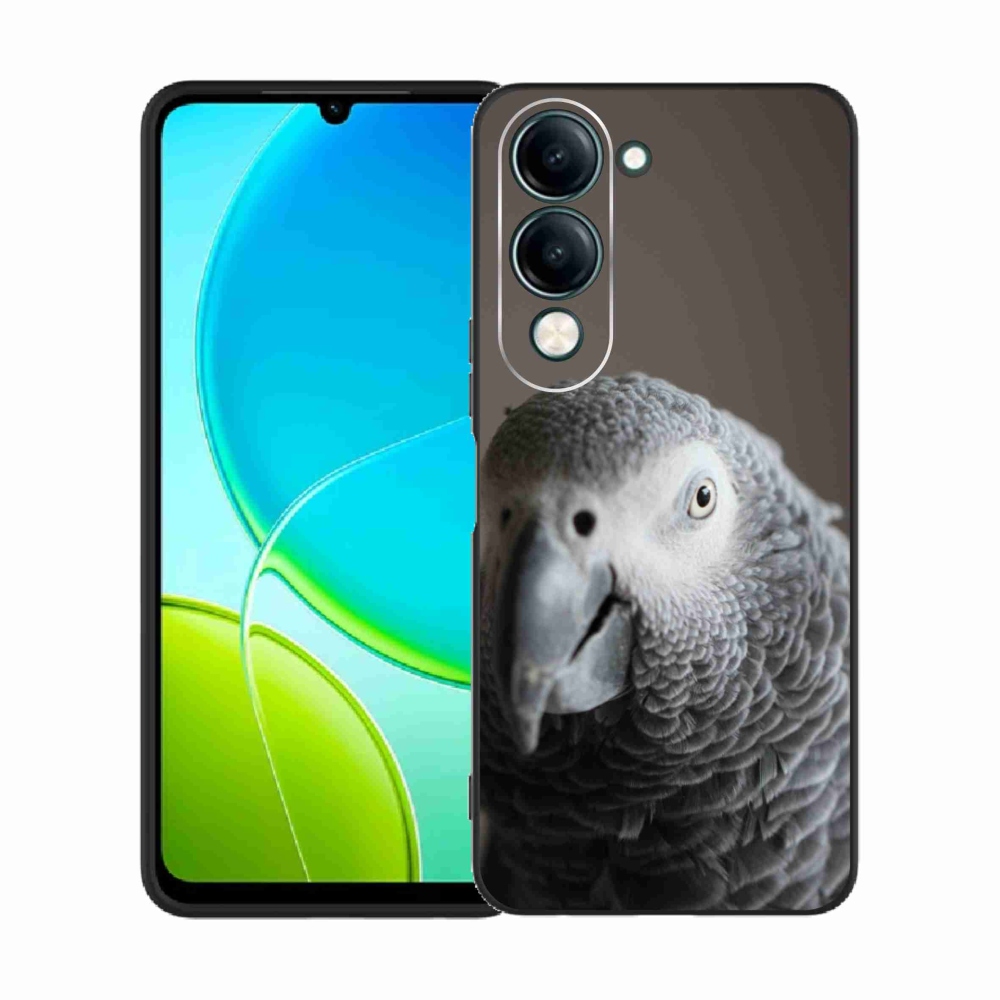 Gélový kryt mmCase na Vivo Y29S 5G - papagáj žako 2