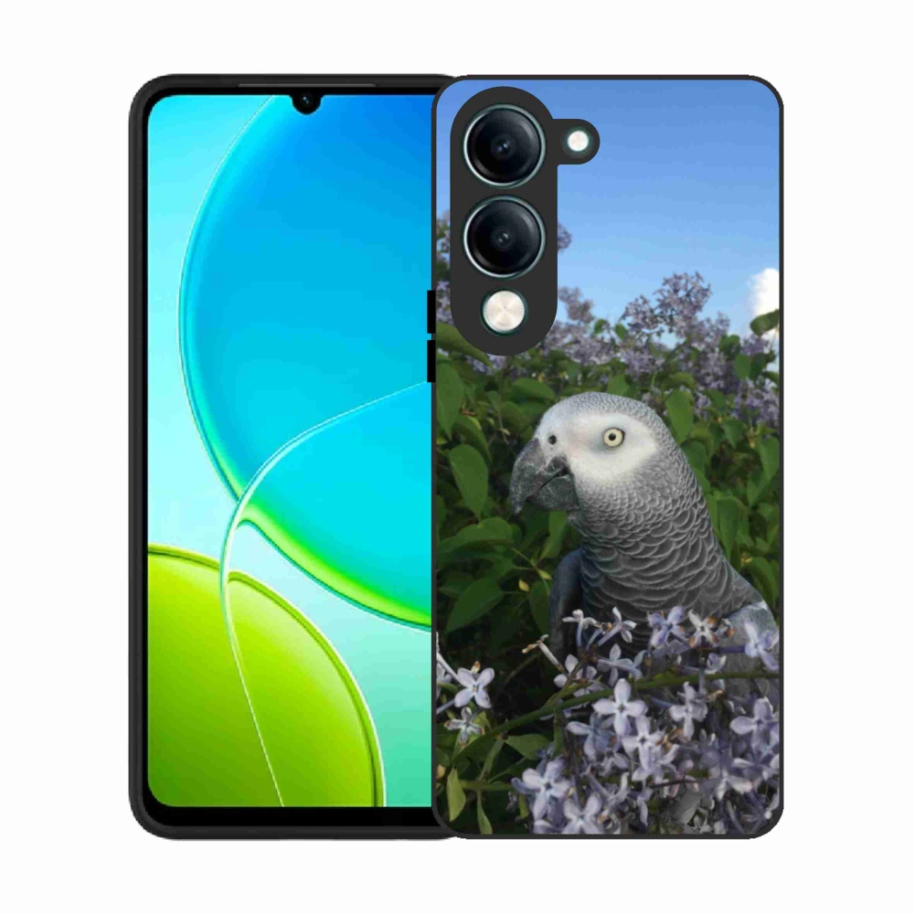 Gélový kryt mmCase na Vivo Y29S 5G - papagáj žako