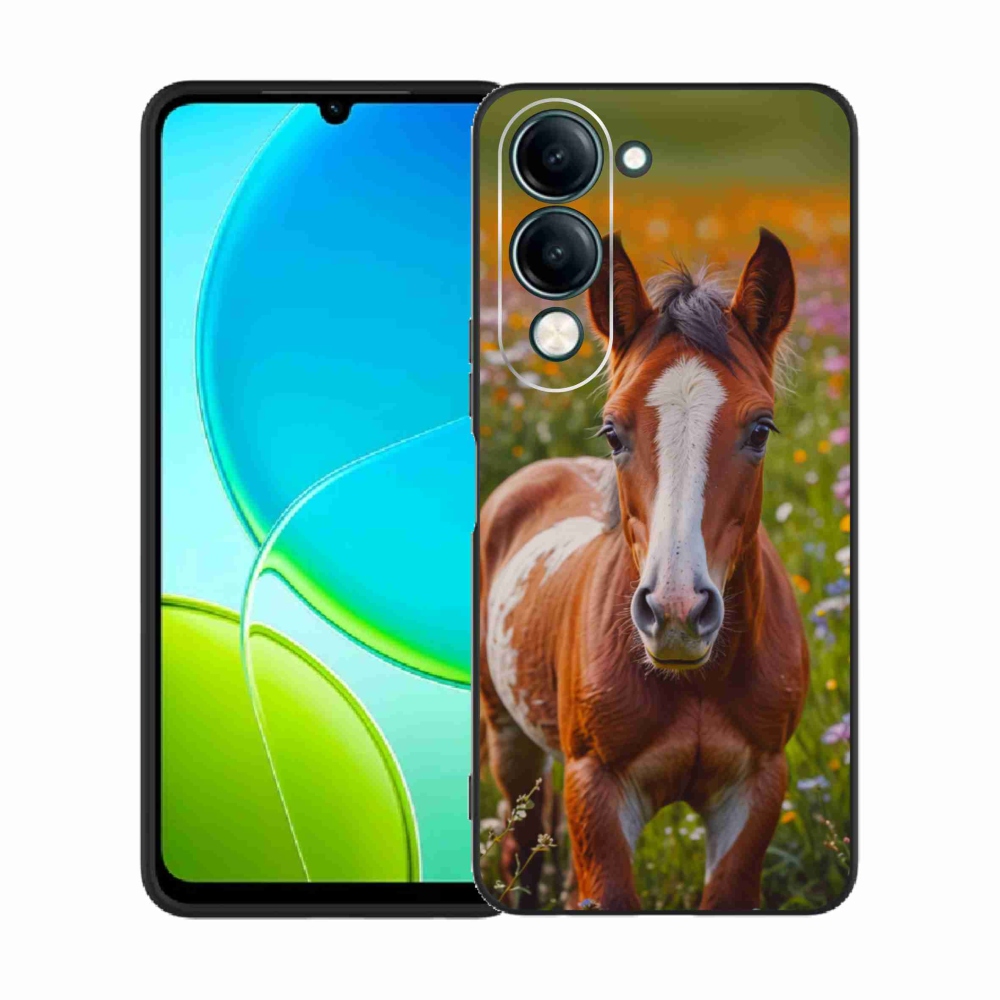 Gélový kryt mmCase na Vivo Y29S 5G - roztomilé žriebä