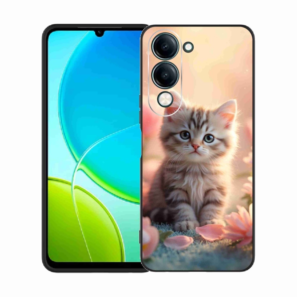 Gélový kryt mmCase na Vivo Y29S 5G - roztomilé mačiatko 8