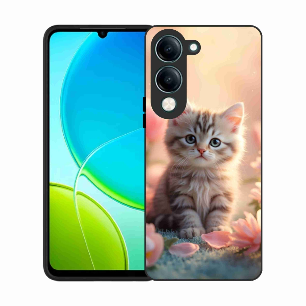 Gélový kryt mmCase na Vivo Y29S 5G - roztomilé mačiatko 8