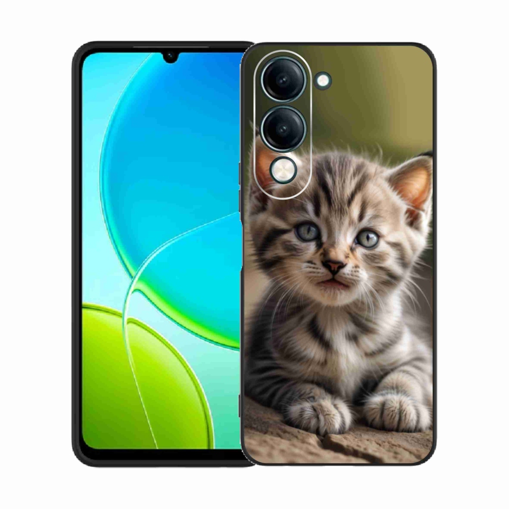 Gélový kryt mmCase na Vivo Y29S 5G - roztomilé mačiatko 9