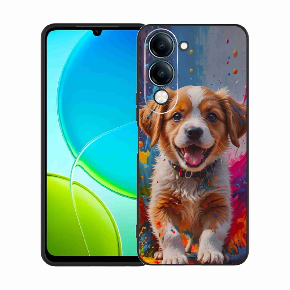 Gélový kryt mmCase na Vivo Y29S 5G - roztomilé šteňa 3