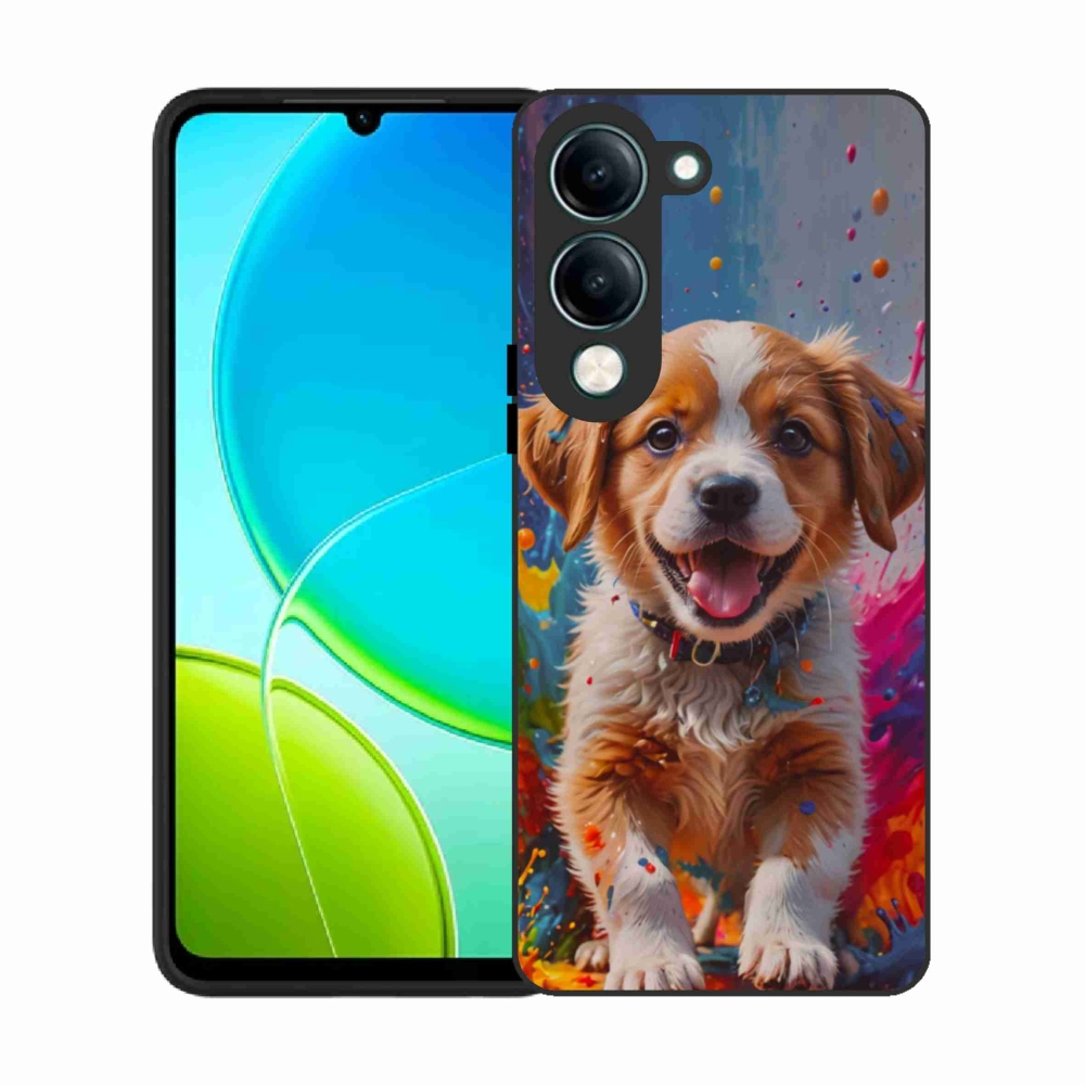 Gélový kryt mmCase na Vivo Y29S 5G - roztomilé šteňa 3
