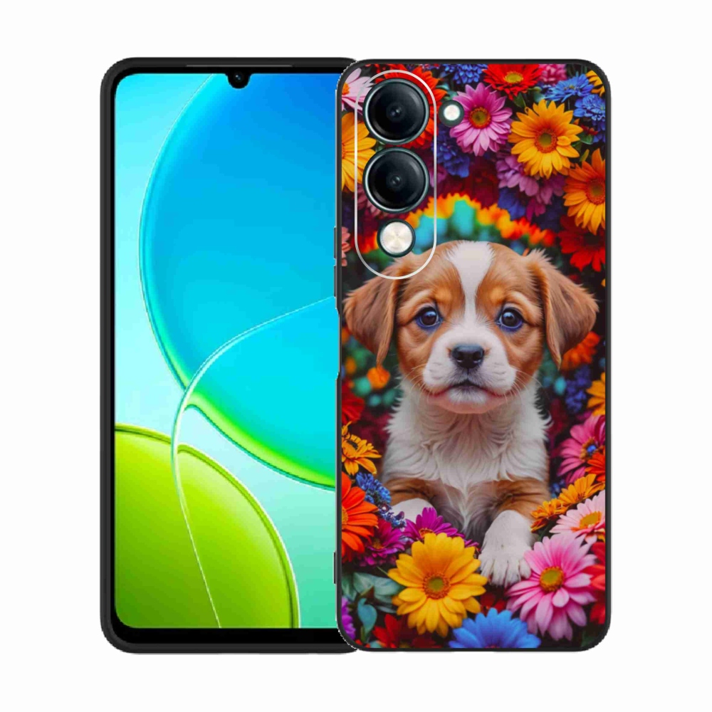 Gélový kryt mmCase na Vivo Y29S 5G - roztomilé šteňa