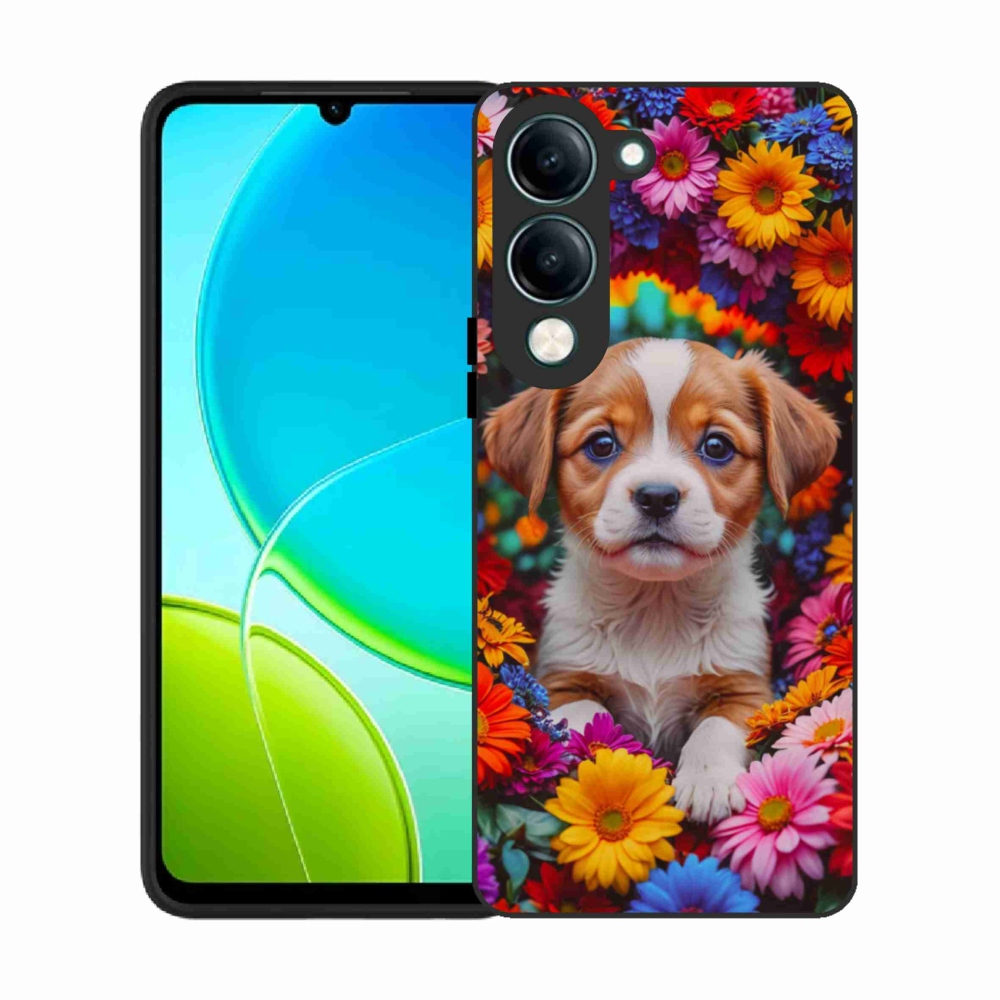Gélový kryt mmCase na Vivo Y29S 5G - roztomilé šteňa