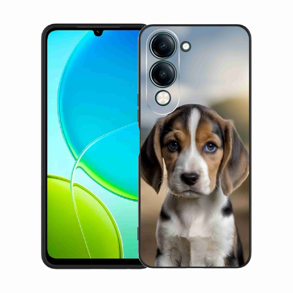 Gélový kryt mmCase na Vivo Y29S 5G - roztomilý bígl