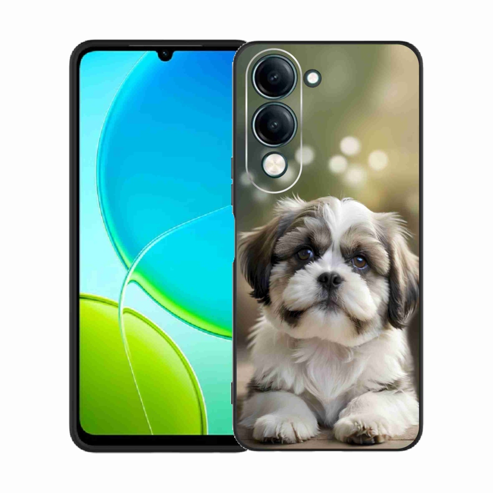Gélový kryt mmCase na Vivo Y29S 5G - roztomilý shih-tzu