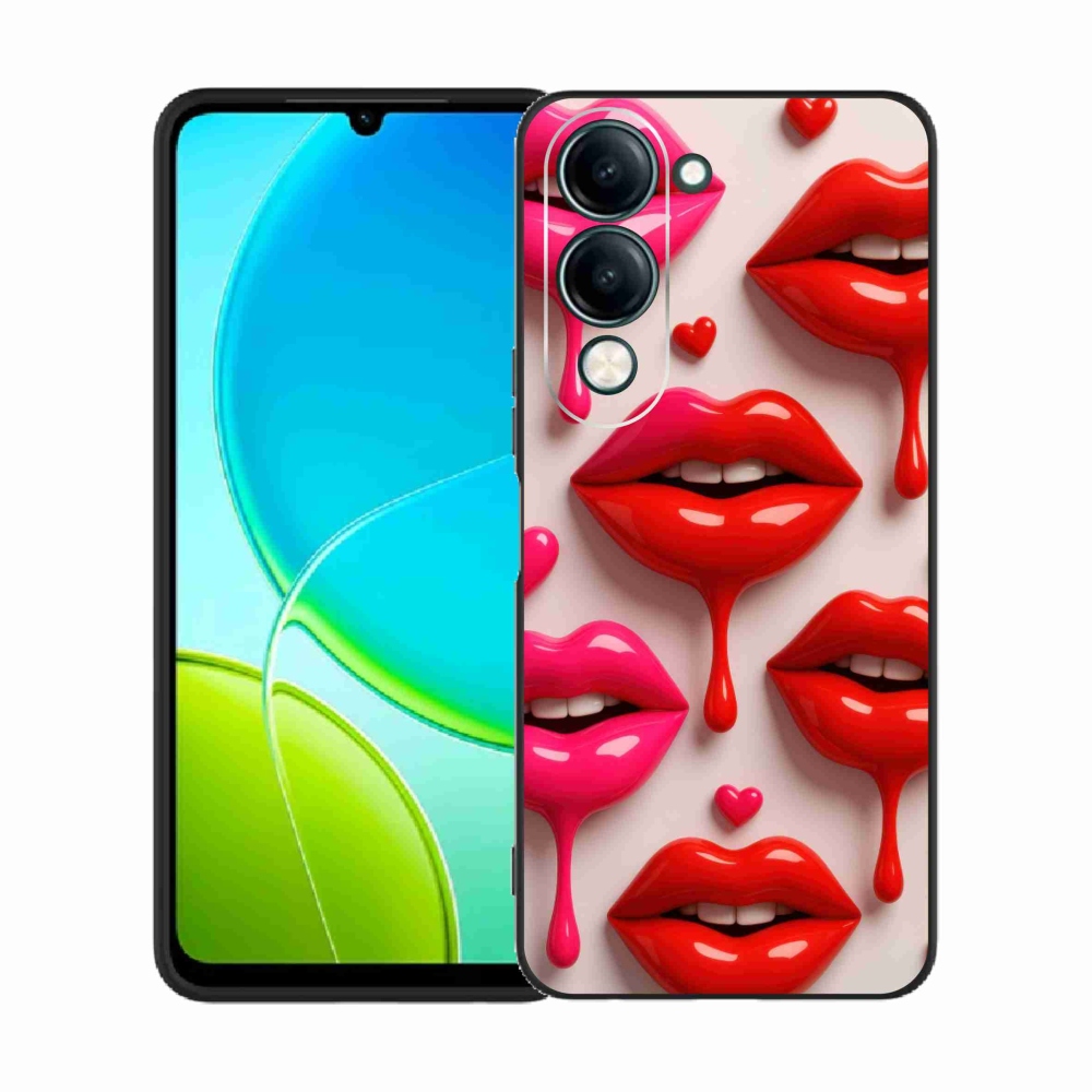 Gélový kryt mmCase na Vivo Y29S 5G - pery 2