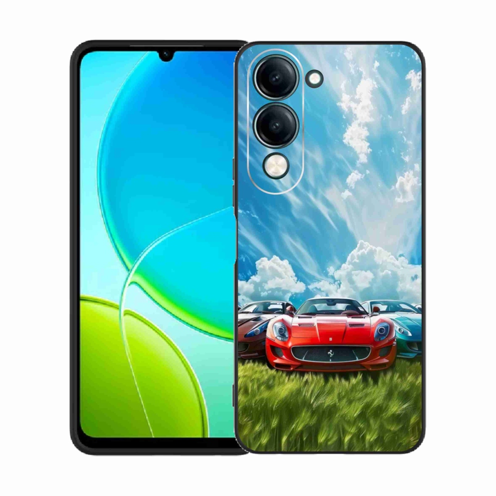 Gélový kryt mmCase na Vivo Y29S 5G - športové vozidlá